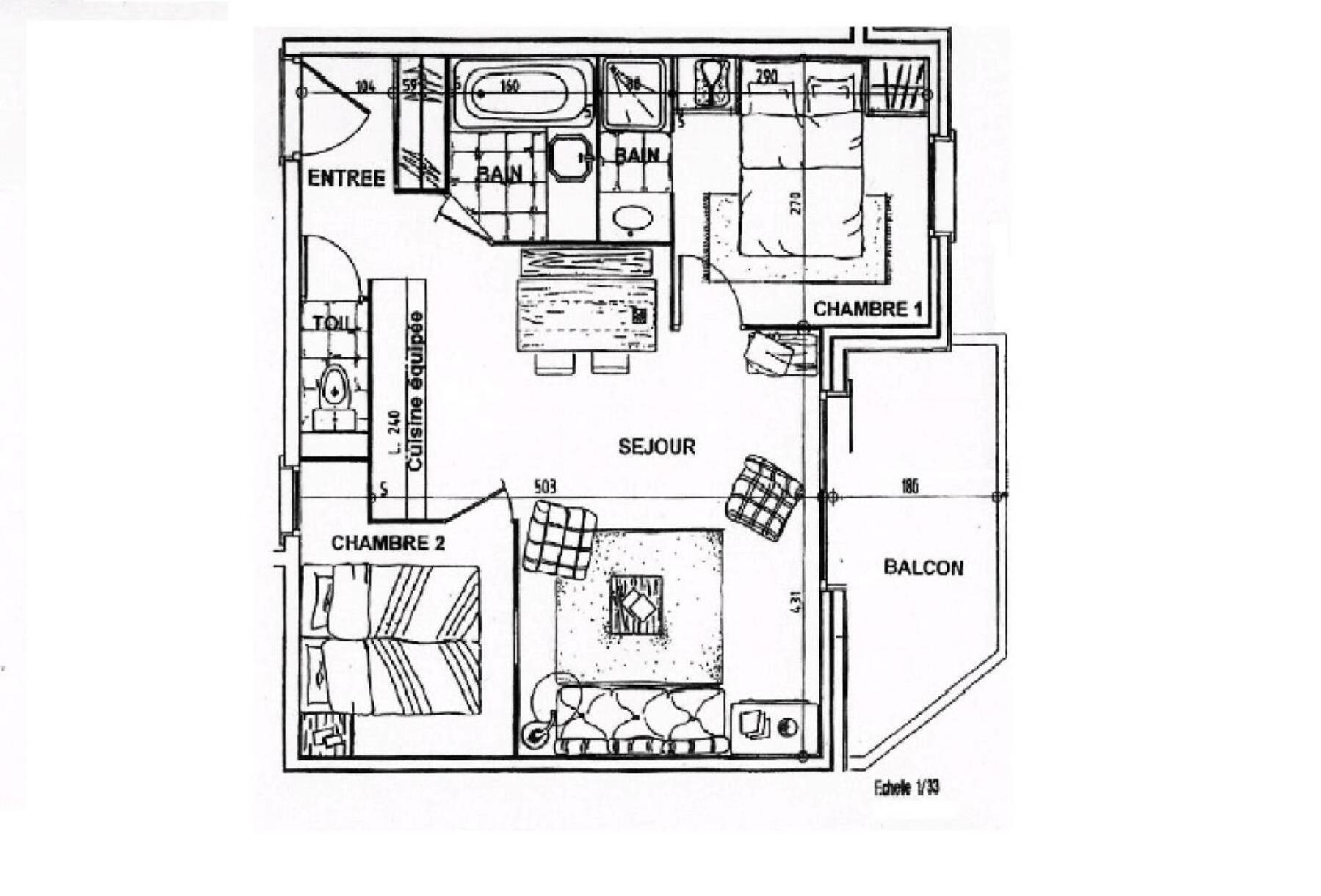 Residence Alpages De Reberty - Appartement Spacieux Et Lumineux - Proche Des Pistes - Balcon - Piscine Mae-0854 Сен-Мартен-де-Бельвіль Екстер'єр фото